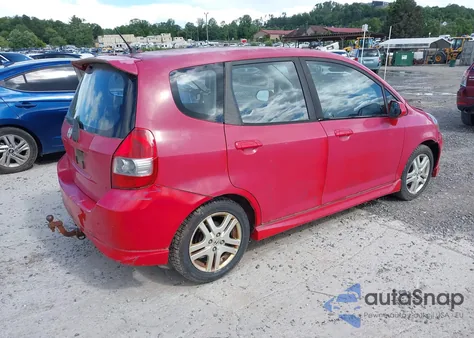2008 Honda Fit Sport from USA, damaged, VIN JHMGD38698S028424